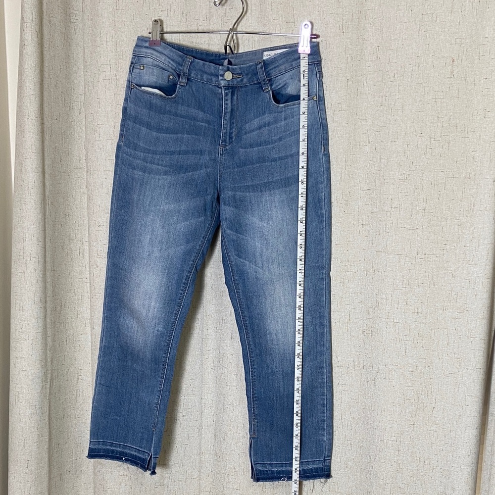 Banjara Blue Denim Crop Jeans